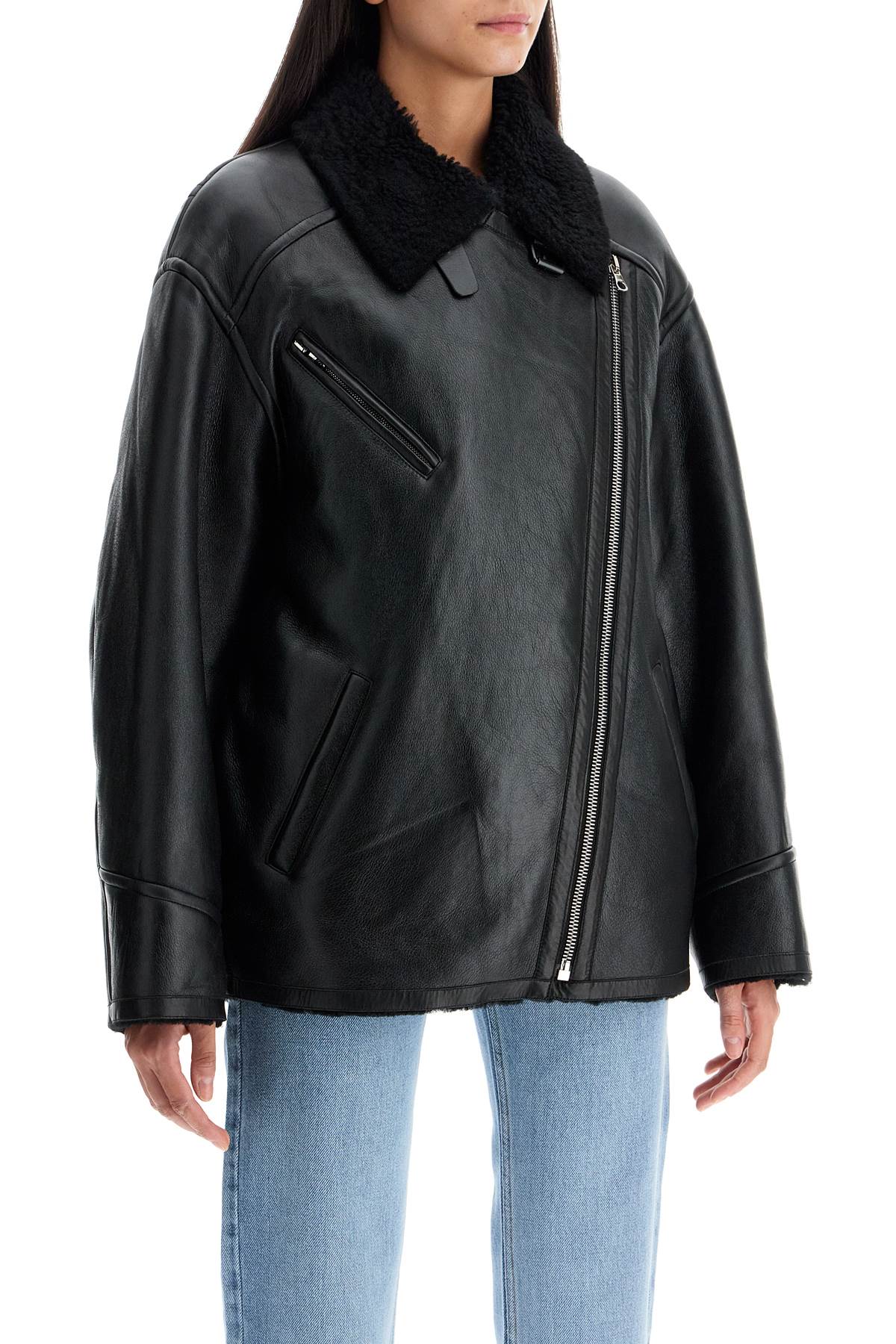 ISABEL MARANT Oversized Shearling Jacket