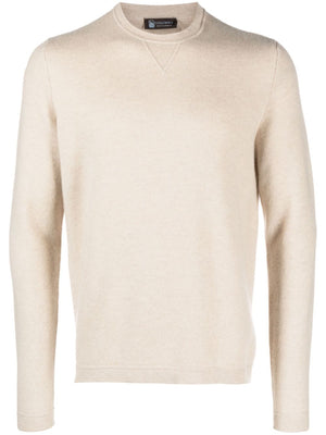 COLOMBO Men's 23FW Beige Sweater