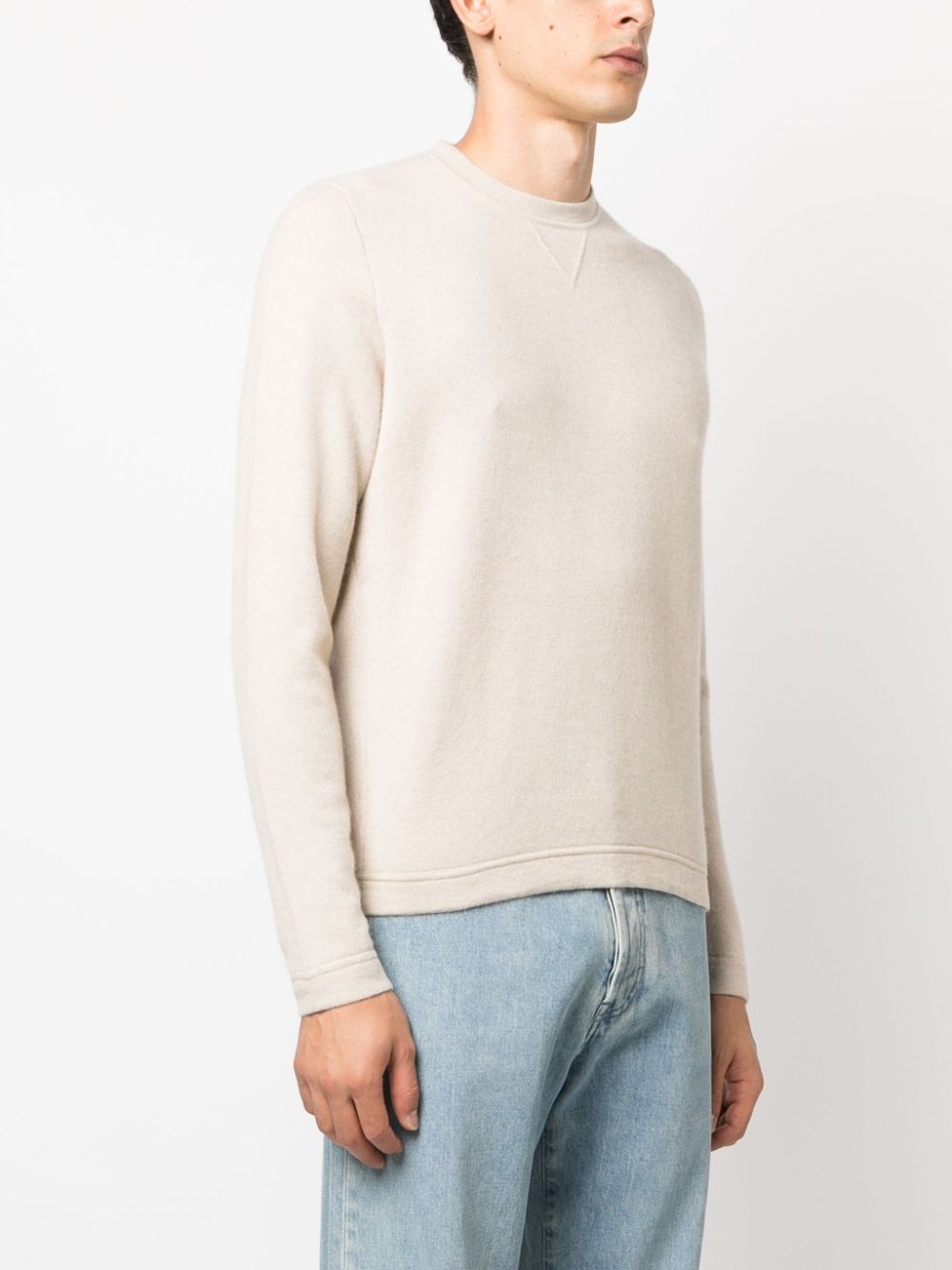 COLOMBO Men's 23FW Beige Sweater