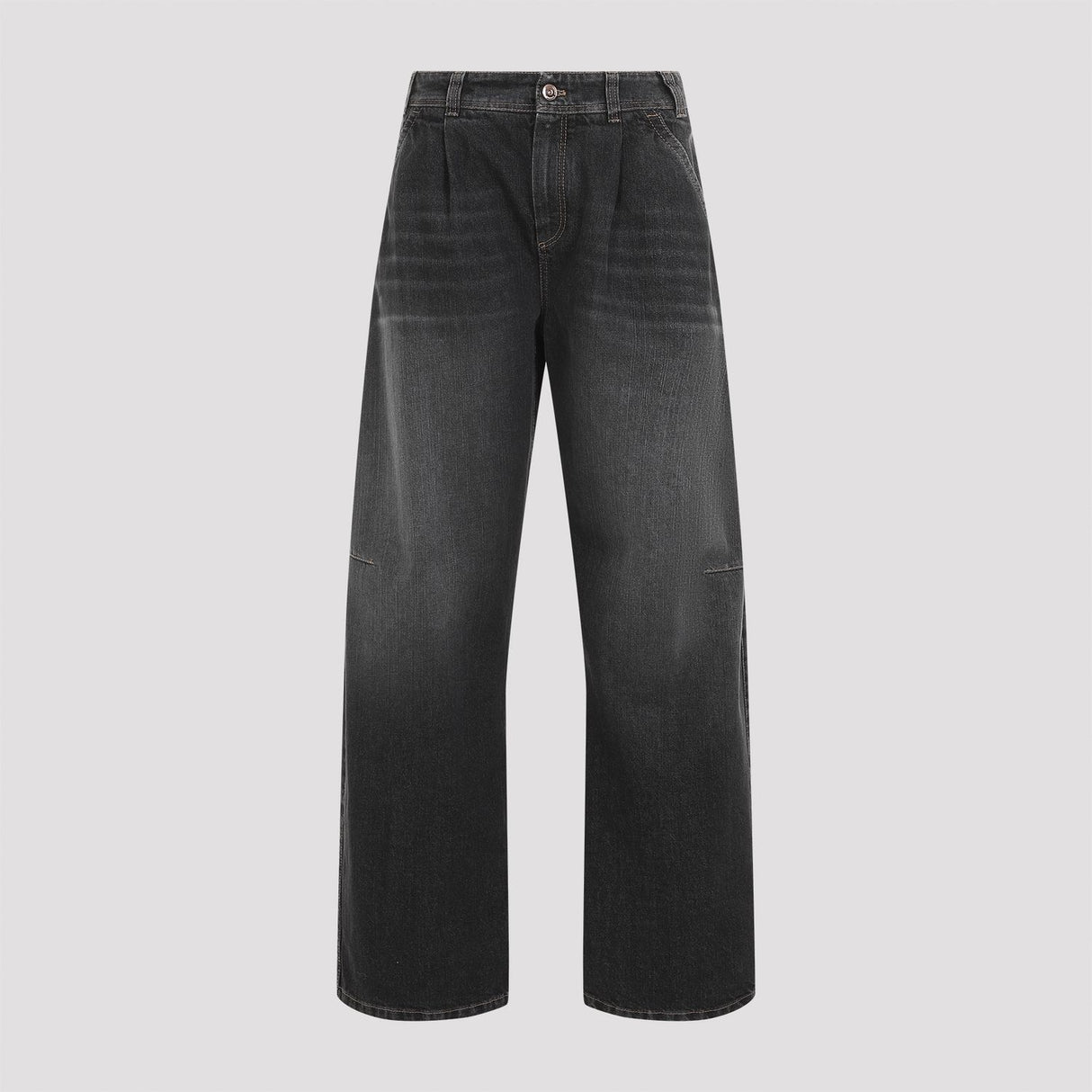 BRUNELLO CUCINELLI High-Rise Wide-Leg Denim Jeans