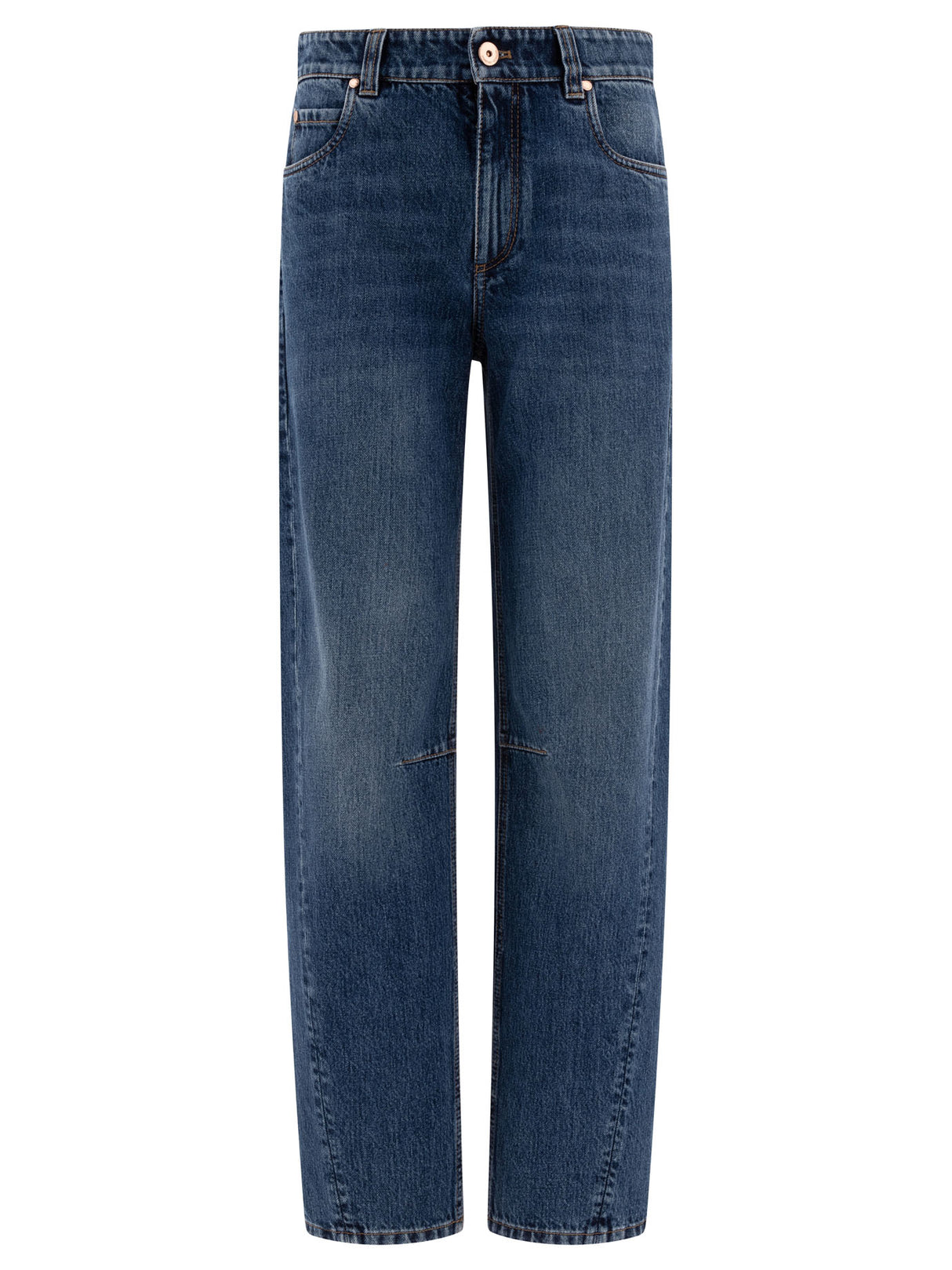 BRUNELLO CUCINELLI Loose Straight-Leg Jeans for Women - High Rise Fit