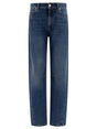 BRUNELLO CUCINELLI Loose Straight-Leg Jeans for Women - High Rise Fit