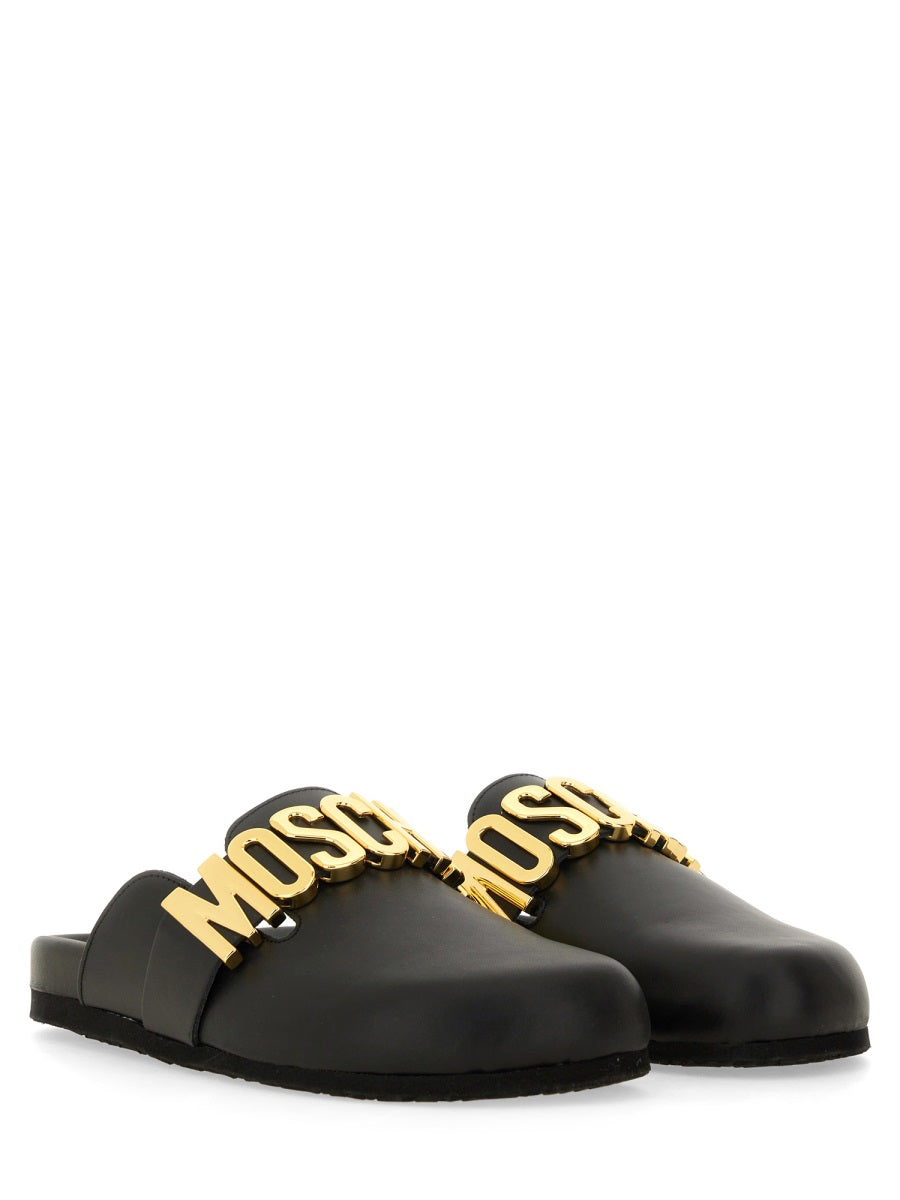 MOSCHINO COUTURE Chic Logo Sandal for Women