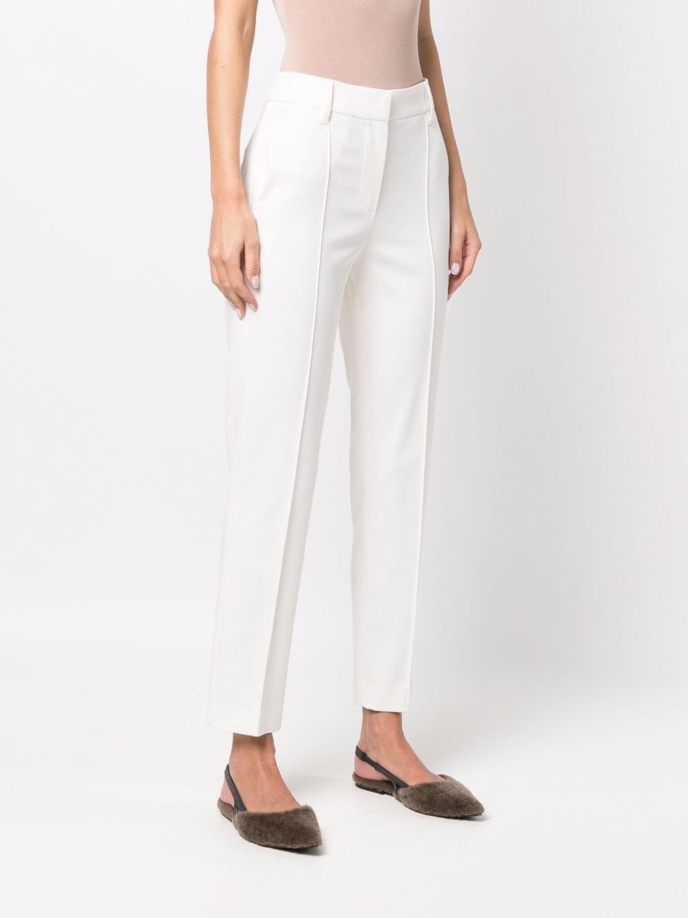 BRUNELLO CUCINELLI Classy and Chic Straight Pants for Women - 24SS Collection