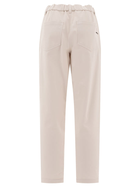 BRUNELLO CUCINELLI High Rise Baggy Trousers for Women