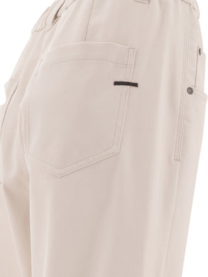 BRUNELLO CUCINELLI High Rise Baggy Trousers for Women