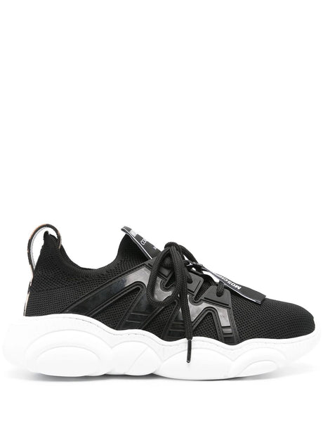 MOSCHINO COUTURE Lace-Up Mesh Sneakers for Women