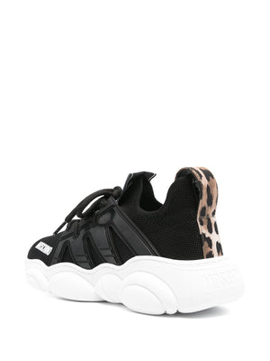 MOSCHINO COUTURE Lace-Up Mesh Sneakers for Women