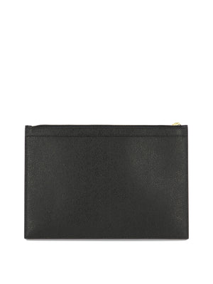 THOM BROWNE 24FW Black Men's Bag - High Quality and Stylish Accessory for Any Outfit