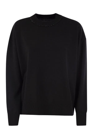 FABIANA FILIPPI Sequin-Embellished Crew-Neck Sweater