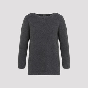 FABIANA FILIPPI Elegant Grey Wool Blend Sweater