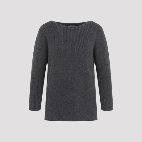 FABIANA FILIPPI Elegant Grey Wool Blend Sweater