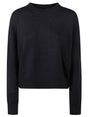 FABIANA FILIPPI Midnight Blue Wool Knit Sweater