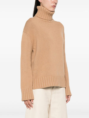 FABIANA FILIPPI Wool and Silk Blend Turtleneck Sweater