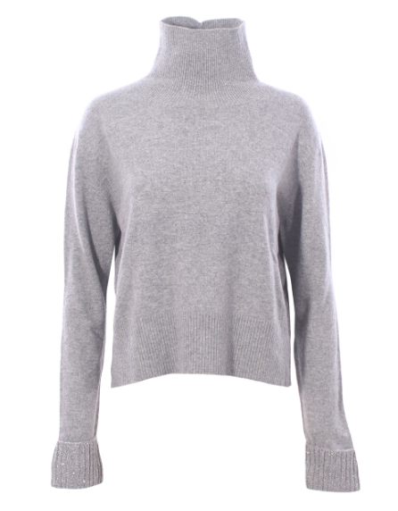 FABIANA FILIPPI Luxurious Wool-Silk Blend Sweater for Women