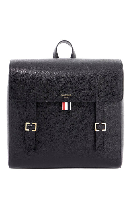 THOM BROWNE Hammered Leather Briefcase