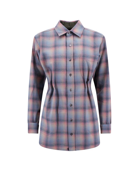 MAISON MARGIELA Elegant Wool Shirt for Women