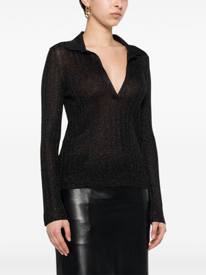 TOM FORD 24SS Black Tunic Top for Women