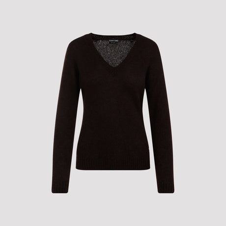 TOM FORD Luxurious Seamless V-Neck Sweater