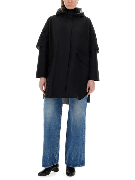 HERNO Hooded Cape - Size 40