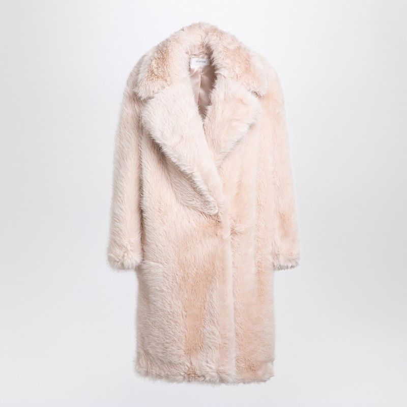 MAX MARA SPORTMAX Faux Fur Single-Breasted Jacket for Women