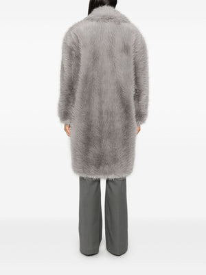 MAX MARA SPORTMAX Faux Fur Outerwear Jacket for Women