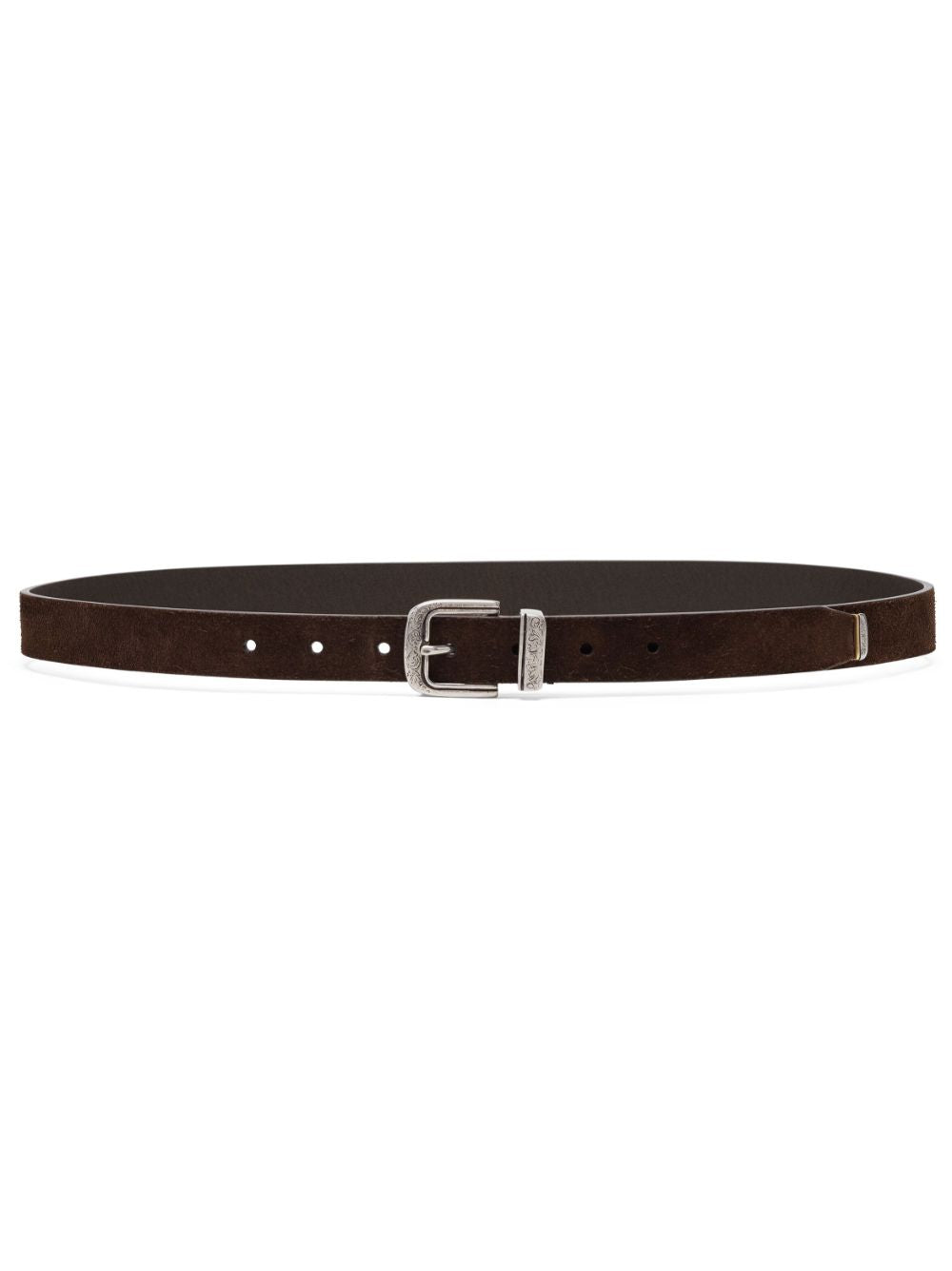 BRUNELLO CUCINELLI Reversed Leather Belt - Adjustable Fit