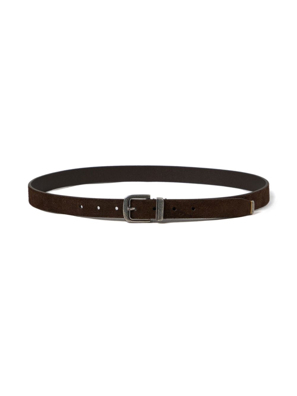 BRUNELLO CUCINELLI Reversed Leather Belt - Adjustable Fit