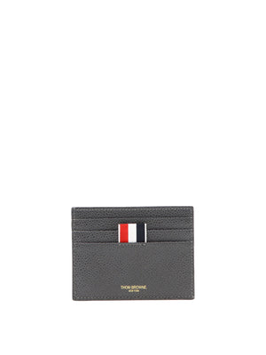 THOM BROWNE Mini Leather Wallet & Card Holder