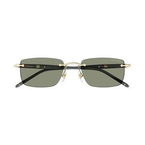 MONTBLANC Elegantly Crafted Gold Sunglasses for Men