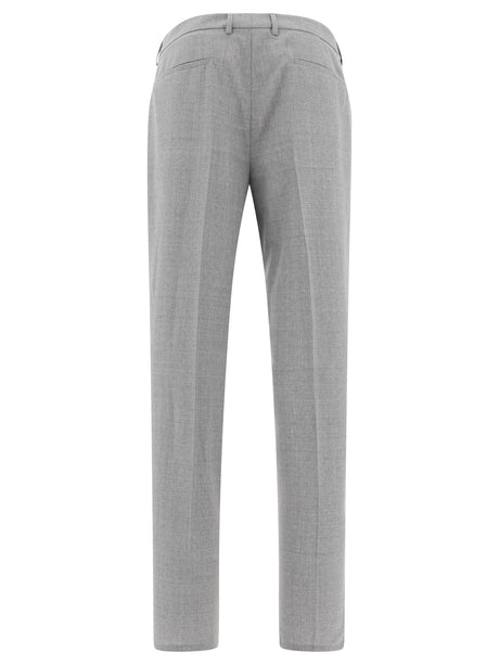 BRUNELLO CUCINELLI Classic Wool Trousers for Men