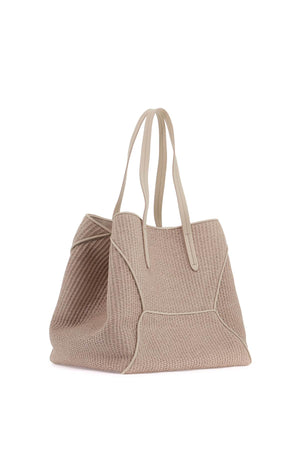 BRUNELLO CUCINELLI Techno Raffia Mini Tote Handbag