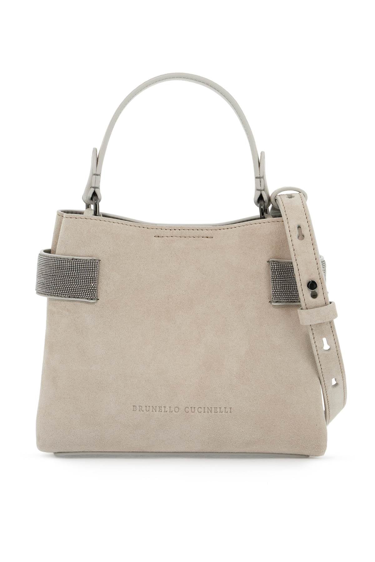 BRUNELLO CUCINELLI Mini Suede Essence Handbag