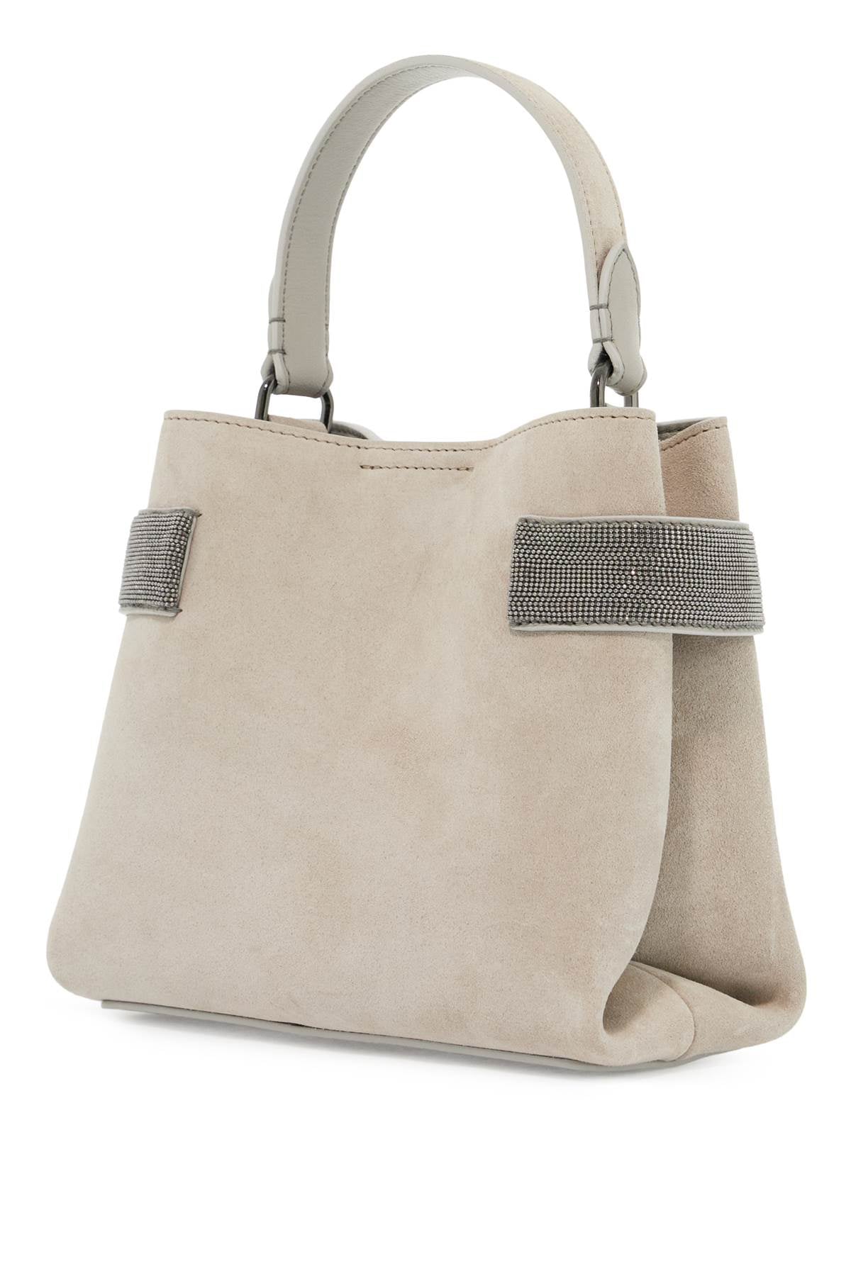 BRUNELLO CUCINELLI Mini Suede Essence Handbag