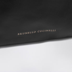 BRUNELLO CUCINELLI Mellow Bucket Handbag with Jewel Detailing