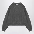 BRUNELLO CUCINELLI Lead Grey Cashmere Blend Jumper - FW24