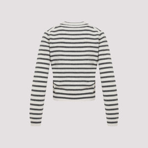 BRUNELLO CUCINELLI Elegant Stripe Paillettes Sweater for Women