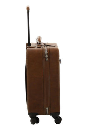 BRUNELLO CUCINELLI Elegant Calfskin Travel Trolley Bag - 42x65x24 CM