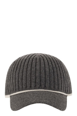 BRUNELLO CUCINELLI Elegant Wool Blend Knit Cap