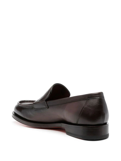 SANTONI Sophisticated Loafers for the Modern Man