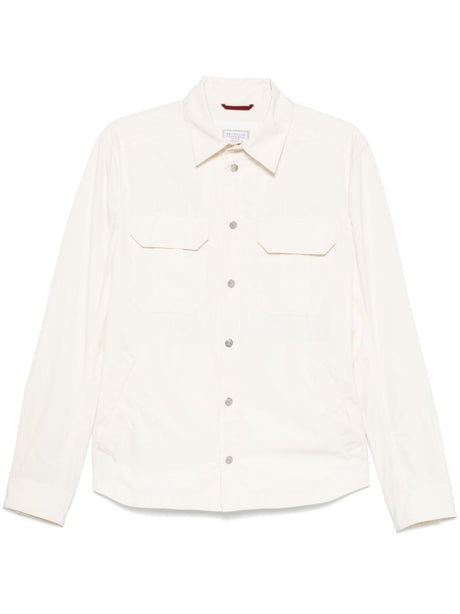 BRUNELLO CUCINELLI Men's Mini Shirt Jacket