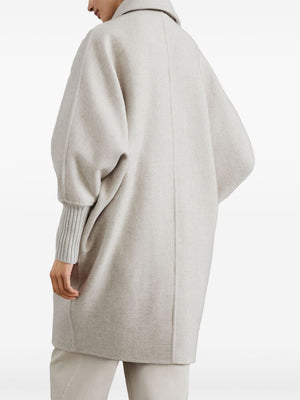 Áo Khoác Đôi Khuy Chất Cashmere Cao Cấp