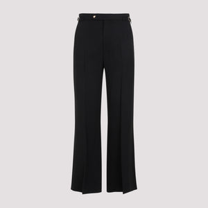 CASABLANCA Mens 23FW Black Straight Pants - High Quality Fashion Piece