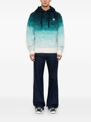 CASABLANCA Gradient Mohair Hoodie for Men - FW24 Collection