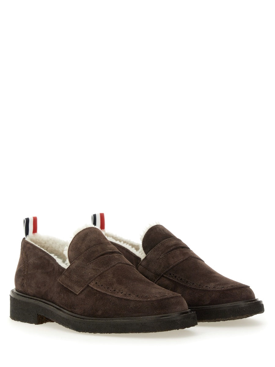 THOM BROWNE Classic Penny Moccasin for Men