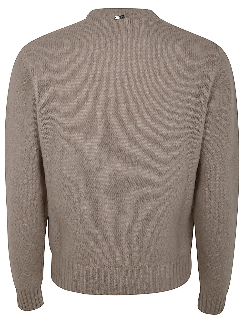 HERNO Classic Grey Knit Sweater for Men