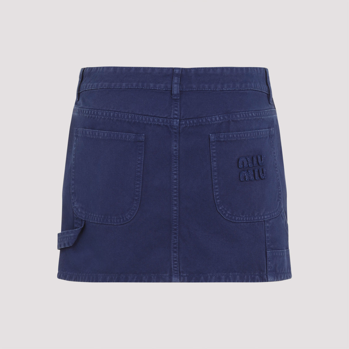 MIU MIU Cotton Mini Skirt for Women