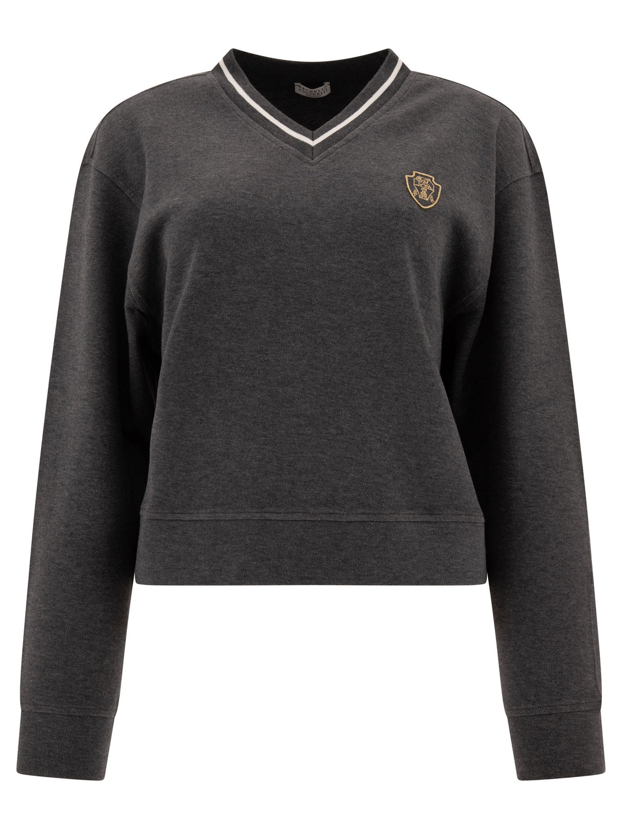 BRUNELLO CUCINELLI Chic Techno Cotton Piqué Sweatshirt