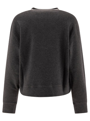 Áo Sweatshirt Cotton Piqué Thoải Mái