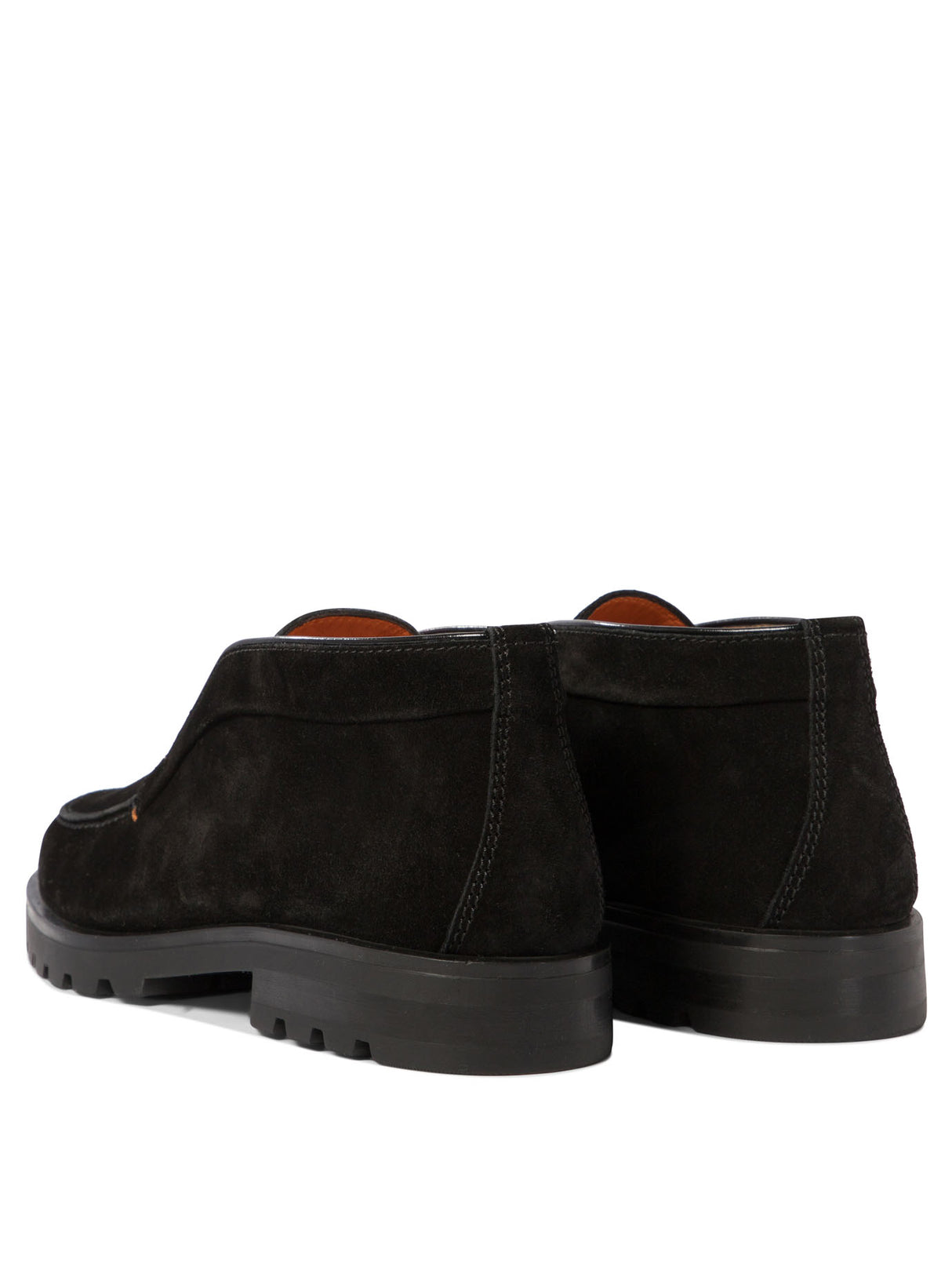 SANTONI Rock Suede Ankle Boots